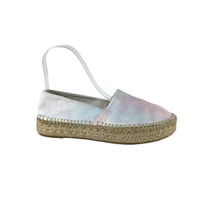 SPLENDID ANTHROPOLOGIE PASTEL BOHO TIE DYE ESPADRILLES NWOT